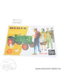 Brosjyre  Deutz D15-712