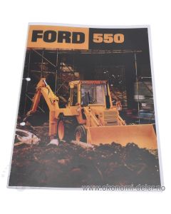 Brosjyre Ford 550