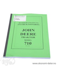 Instruksjons bok JD 710