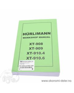 Verksted bok Hurlimann XT908-1998